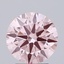 2.61 Ct. Fancy Intense Pink Round Lab Grown Diamond