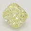 1.68 Ct. Fancy Yellow Cushion Diamond