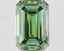 5.90 Ct. Fancy Vivid Green Emerald Lab Grown Diamond