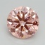 2.00 Ct. Fancy Intense Pink Round Lab Grown Diamond