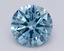 2.46 Ct. Fancy Vivid Blue Round Lab Grown Diamond