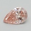 1.06 Ct. Fancy Intense Pink Pear Lab Grown Diamond