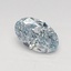 1.10 Ct. Fancy Intense  Blue Oval Lab Grown Diamond