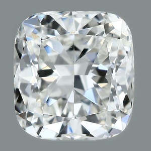 Cushion diamond — real photo