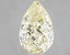 1.08 Ct. Fancy Yellow Pear Lab Grown Diamond