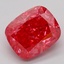 1.83 Ct. Fancy Vivid  Pink Cushion Lab Grown Diamond