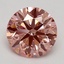 2.31 Ct. Fancy Intense Pink Round Lab Grown Diamond