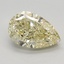 1.38 Ct. Fancy Yellow Pear Lab Grown Diamond