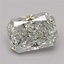 3.20 Ct. Fancy Vivid Green Radiant Lab Grown Diamond