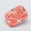 2.03 Ct. Fancy Intense Pink Cushion Lab Grown Diamond