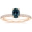 18K Rose Gold Simply Tacori Classic Diamond Ring (1/5 ct. tw.), smalltop view