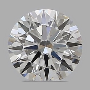 Round diamond — real photo