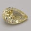 1.58 Ct. Fancy Vivid Yellow Pear Lab Grown Diamond
