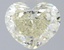 1.00 Ct. Light Yellow Heart Lab Grown Diamond