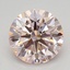 1.00 Ct. Fancy Light Pink Round Lab Grown Diamond