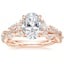14K Rose Gold Luxe Secret Garden Diamond Ring (3/4 ct. tw.), smalltop view