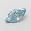1.00 Ct. Fancy Vivid  Blue Marquise Lab Grown Diamond