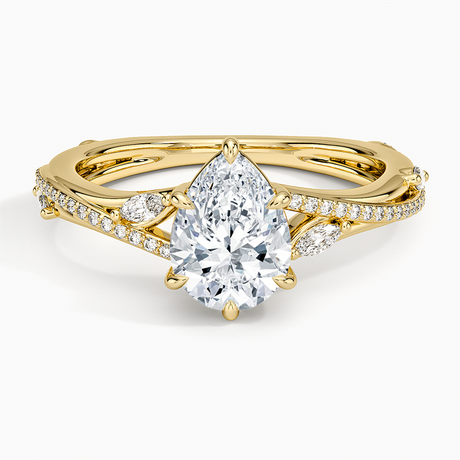 Begonia Vine Diamond Ring (1/4 ct. tw.)