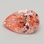 1.00 Ct. Fancy Vivid Pink Pear Lab Grown Diamond