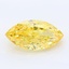 2.04 Ct. Fancy Vivid Yellow Marquise Lab Grown Diamond