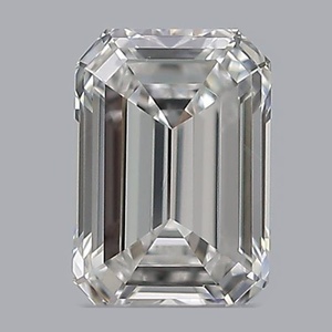 Emerald diamond — real photo