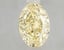 1.56 Ct. Fancy Intense Yellow Oval Lab Grown Diamond