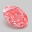 2.02 Ct. Fancy Vivid Pink Oval Lab Grown Diamond