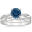 Platinum Petite Twisted Vine Diamond Bridal Set (1/4 ct. tw.)