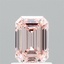 1.06 Ct. Fancy Intense Pink Emerald Lab Grown Diamond