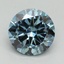 3.00 Ct. Fancy Intense Blue Round Lab Grown Diamond