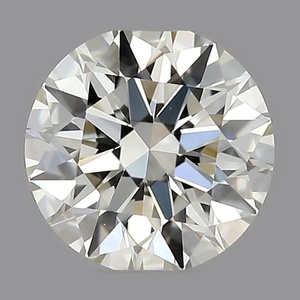 Round diamond — real photo