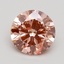 2.02 Ct. Fancy Intense Pink Round Lab Grown Diamond