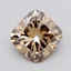 2.11 Ct. Fancy Light  Brown Cushion Lab Grown Diamond
