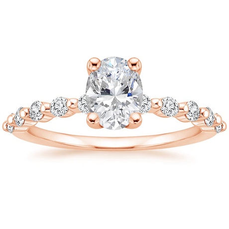14K Rose Gold Marseille Diamond Bridal Set (1/2 ct. tw.)