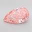 4.50 Ct. Fancy Vivid Pink Pear Lab Grown Diamond