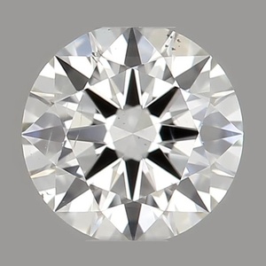 Round diamond — real photo