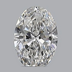 Oval diamond — real photo