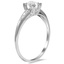 The Whitland Ring, smalltop view on a hand