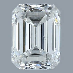 Emerald diamond — real photo