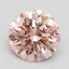 2.62 Ct. Fancy Intense Pink Round Lab Grown Diamond