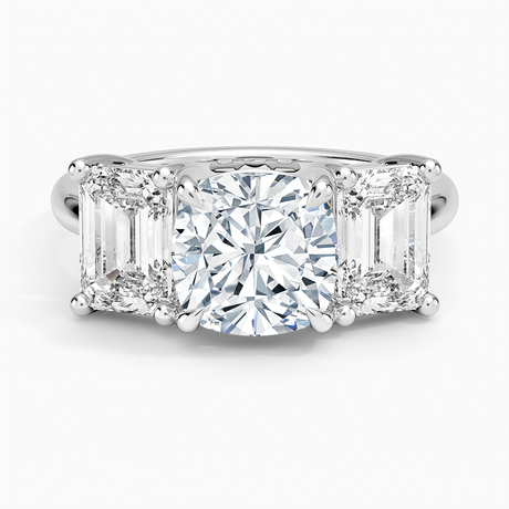 Luxe Rhiannon Three Stone Diamond Ring