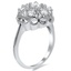 The Pomona Ring, smalltop view on a hand