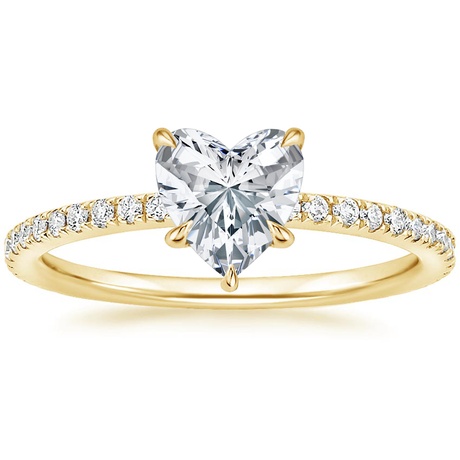 18K Yellow Gold Luxe Ballad Perfect Fit Diamond Bridal Set