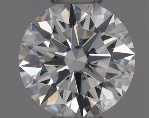 Round diamond — real photo