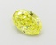 1.02 Ct. Fancy Vivid  Yellow Oval Lab Grown Diamond