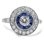 Art Deco Diamond Cocktail Ring