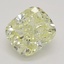 1.5 Ct. Fancy Light Yellow Cushion Diamond