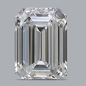 Emerald diamond — real photo
