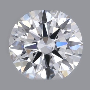 Round diamond — real photo