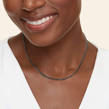 Black Diamond Tennis Necklace (3 ct. tw.)